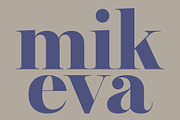 Tika Mikeva - Elegant Serif Typeface, a Serif Font by Morisco (Thumbnail 10 of 10)