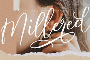 Millered - Beautiful Font Script