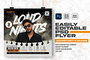 Night Party PSD Flyer Design, a Flyer Template by Shajib Shikder (Thumbnail 1 of 2)