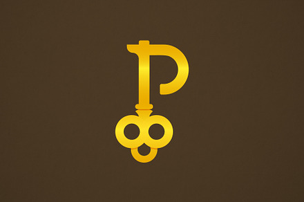 P Key - Logo Template