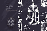 Toile & Vignette Seamless Patterns, a Pattern Graphic by The October Creative (Thumbnail 5 of 12)