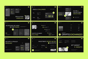 Cryptocurrency Business Keynote, a Presentation Template by fakhroo