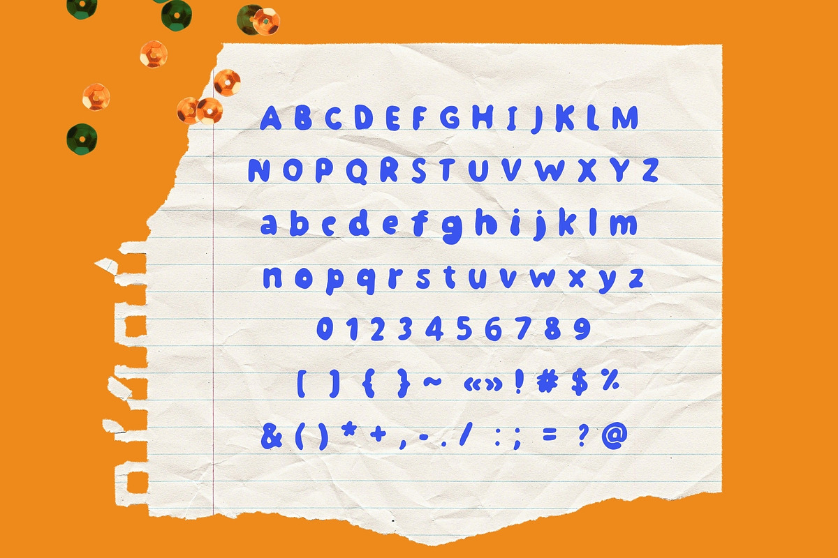 Bubble Gum Club. Playful trio font, a Handwritten Font by PaperJamLab (Photo 12 of 14)