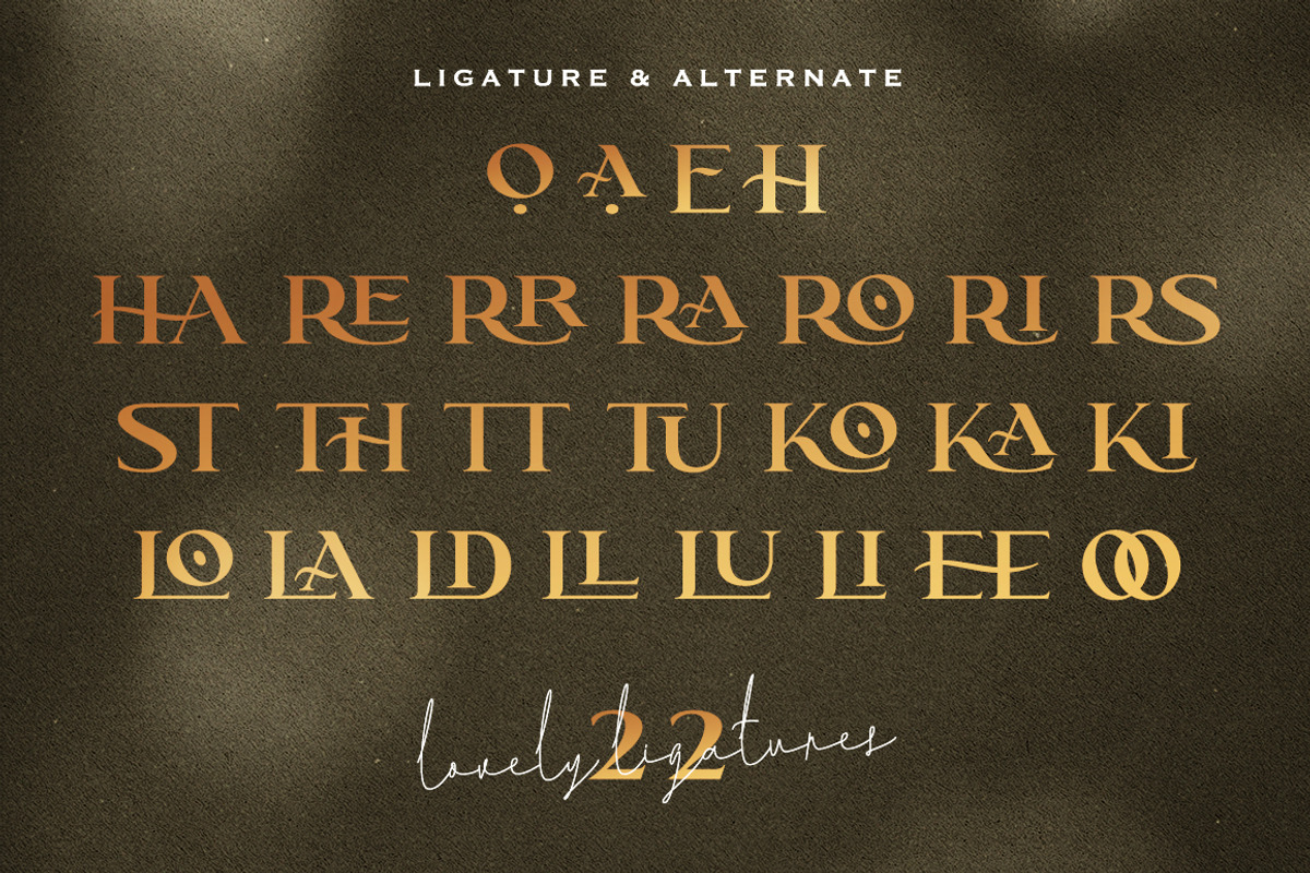 Rostera the Chronicles font duo, a Serif Font by Angin Studio (Photo 13 of 15)