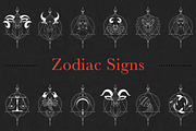 Zodiac & Constellation Collection, a Decorative Illustration by Flo Sacred Art (Thumbnail 2 of 17)