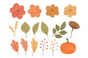 Fall Harvest Wreath Vectors, an Illustration by Amanda Ilkov (Thumbnail 4 of 4)