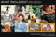 12 Photo Effect Templates, a Layer Style Add-On by iDoodle Studio (Thumbnail 2 of 6)