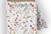Meadow Breeze Seamless Pattern, a Pattern Graphic by OwlAndFern (Thumbnail 2 of 13)