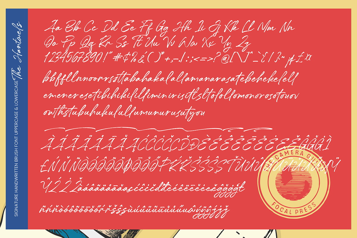The Hantwels Signature Handwritten, a Script Font by Letterena Studios Script (Photo 10 of 10)