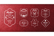 Chain Shield & Badges, an Object Graphic by pixelpines (Thumbnail 3 of 5)