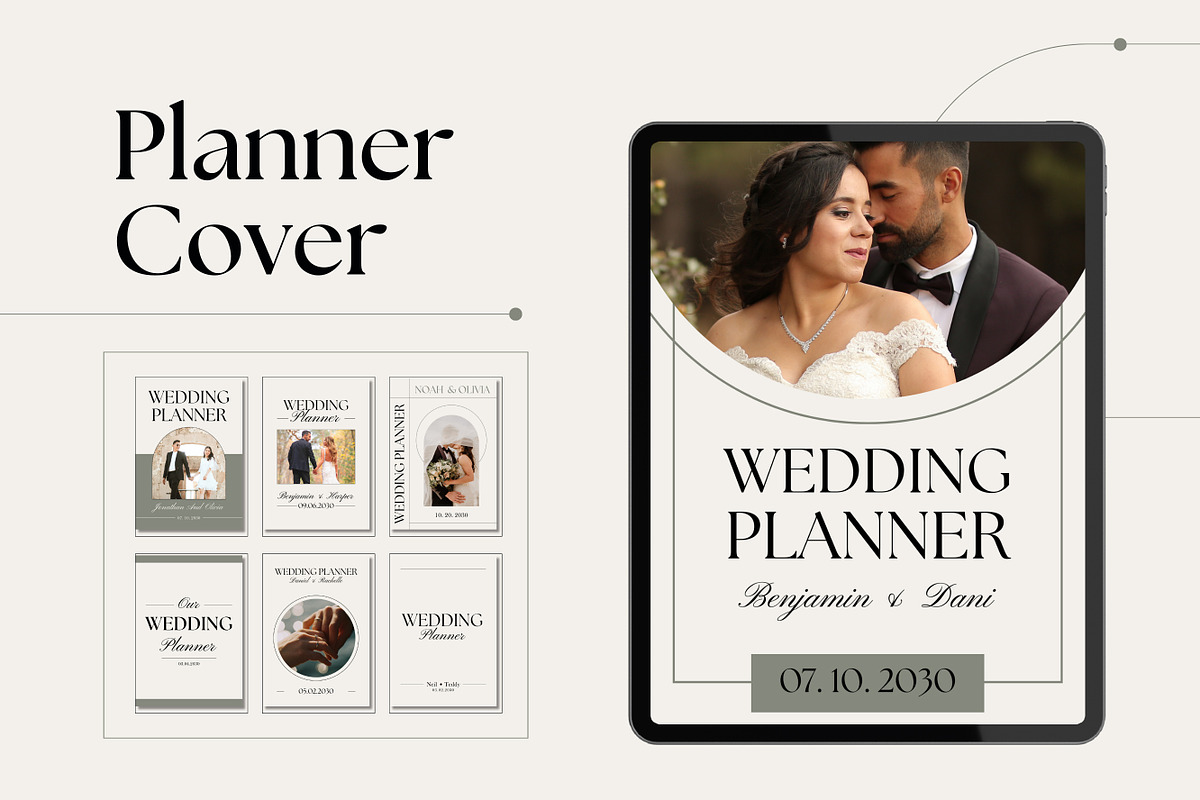 100+ Wedding Planner Canva Templates, a Templates & Theme by TemplateCastleStore (Photo 2 of 10)