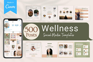 Wellness - Canva Templates