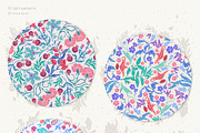 Oriental Dreams patterns, a Pattern Graphic by Piñata (Thumbnail 3 of 17)