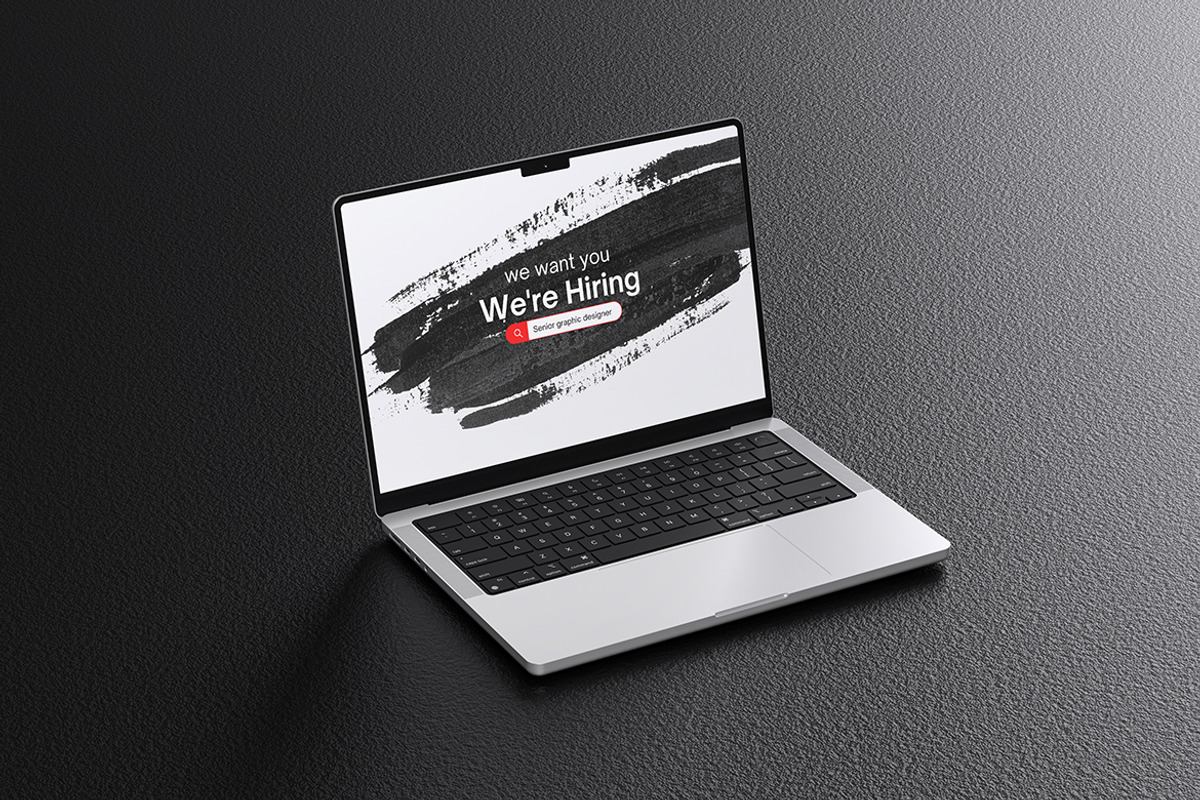 Macbook Pro Mockup, a Wearable Device Mockup by graphicstory (Photo 1 of 4)