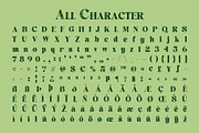 Brivane Stamp, a Serif Font by Craft Supply Co. (Thumbnail 8 of 8)