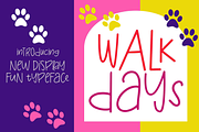 Walk Days, a Handwritten Font by Wildan Type (Thumbnail 1 of 9)
