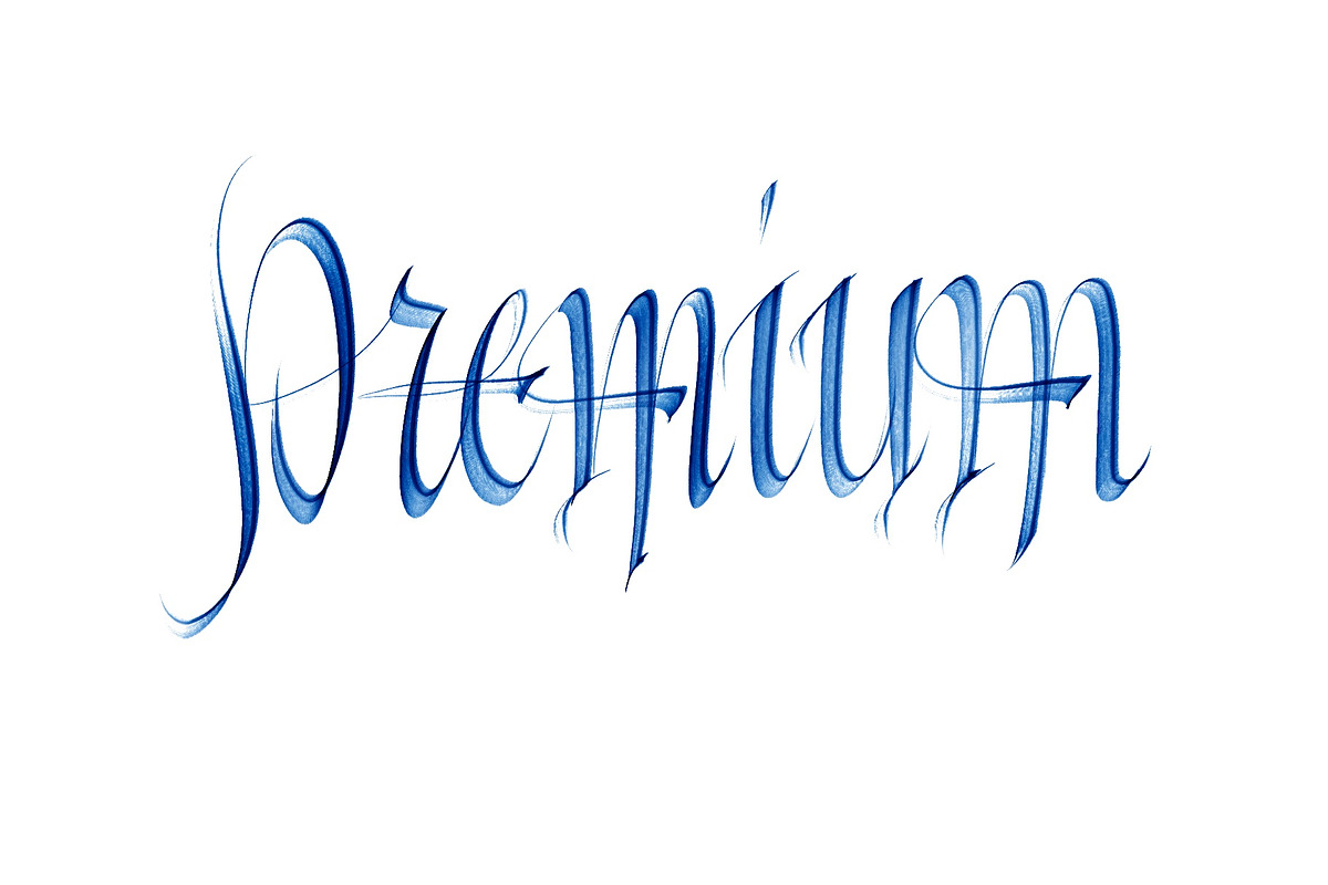 CalligraphyMasters Procreate Brushes, a Brush Add-On by the Fontmaker (Photo 4 of 38)