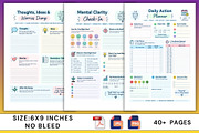 ADHD Clarity System Workbook, a Stationery Template by Designmela01 (Thumbnail 4 of 6)