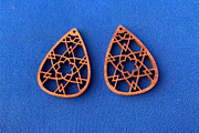 120 Svg Earrings laser cut template, a Graphic by CncCutModel (Thumbnail 4 of 4)