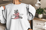 Not Today Cupid Funny Raccoon PNG, an Illustration by SharpMarketplace (Thumbnail 9 of 9)