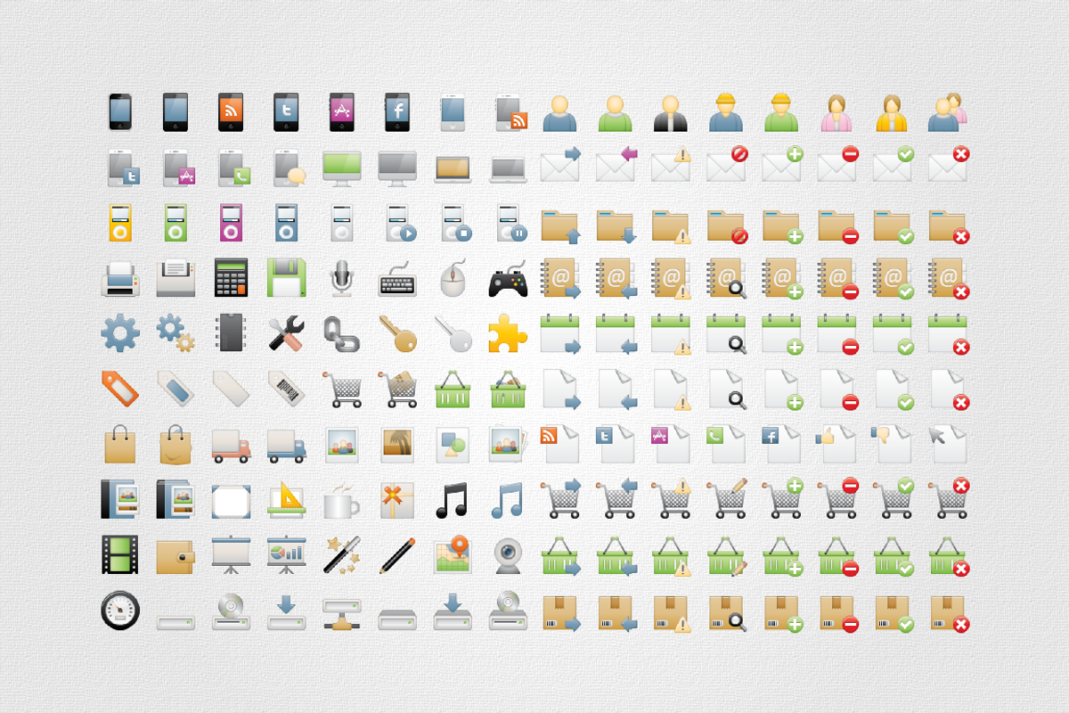 Diagram Pro Icons, an Icon by Double-J Design (Photo 3 of 4)