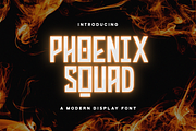 Phoenix Squad - Modern Display Font, a Sans Serif Font by StringLabs (Thumbnail 1 of 11)