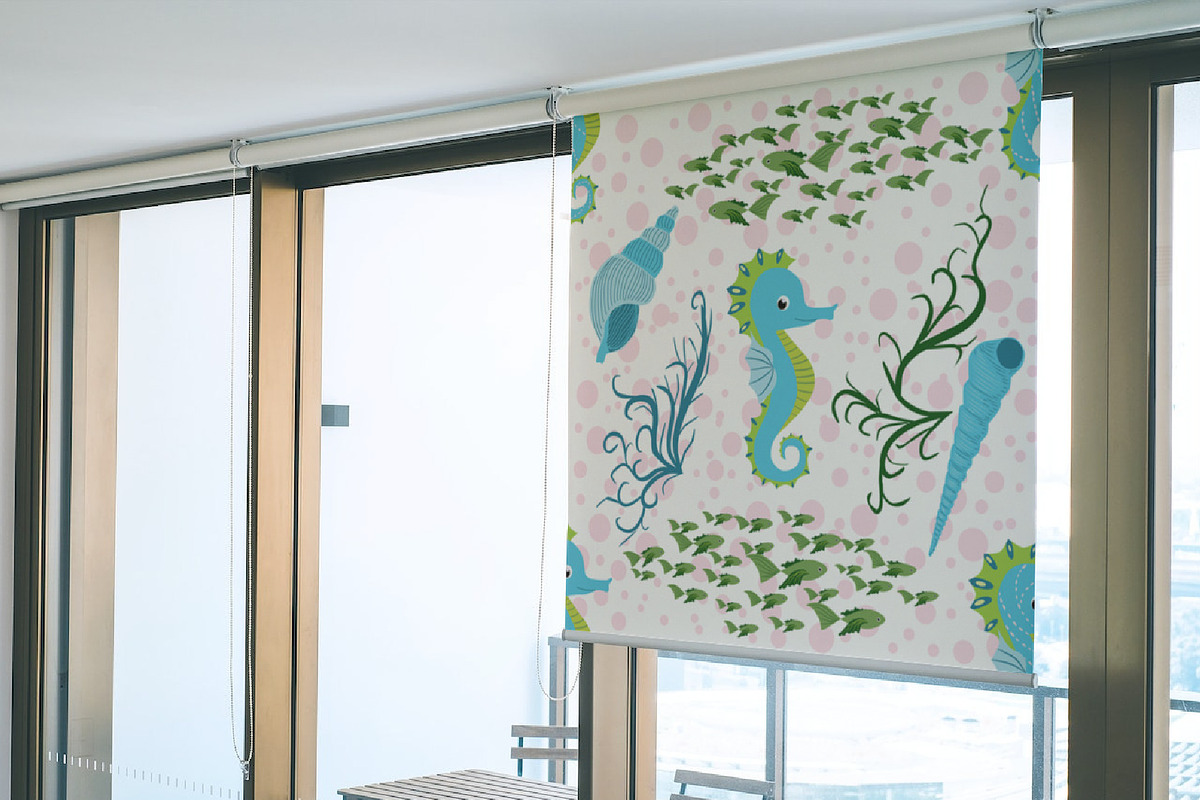Seahorse Seamless Patterns, a Pattern Graphic by Michiru13 (Photo 22 of 23)