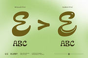 Aesthetic Bubbly Experimental Font, a Sans Serif Font by Drizy (Thumbnail 4 of 10)
