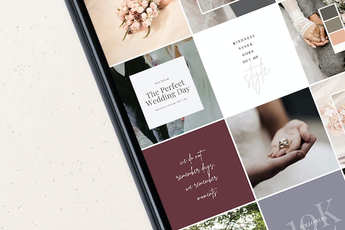 Wedding Industry Instagram Templates, a Device Mockup by Starline Creative (Photo 5 of 5)