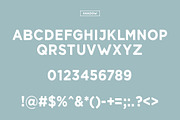 STRUCTURE Sans Serif Font, a Sans Serif Font by Grid Based Design (Thumbnail 4 of 6)
