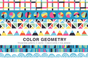 Color geometric seamless patterns, a Pattern Graphic by Magnia (Thumbnail 1 of 9)