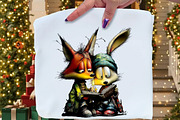 Cozy Animal Friends Clipart, an Illustration by Craft Nest (Thumbnail 4 of 8)