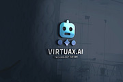 AI Robot Head Logo, a Branding & Logo Template by Design_Planet (Thumbnail 1 of 2)