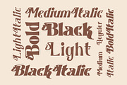 Qamassan Luxury Retro Vintage+BONUS, a Sans Serif Font by Anomali Creatype (Thumbnail 2 of 18)