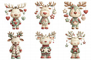 Cute Reindeer, Festive Antlers Clipa, an Illustration by Daily.Designs (Thumbnail 4 of 5)