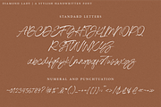 Diamond Lady – Handwritten Font, a Script Font by RedyStudio (Thumbnail 9 of 10)