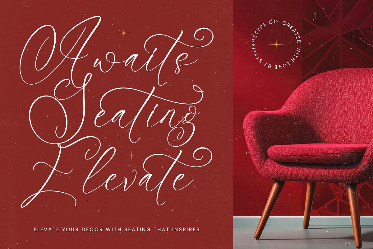Notheli Dahlia Stylish Beauty Script, a Script Font by stylishtype.co (Photo 15 of 20)