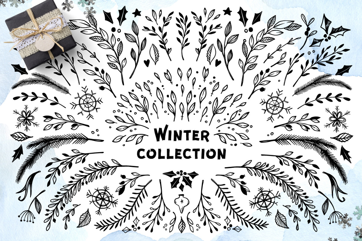Winter collection. Merry Christmas, an Object Graphic by Kate Macate (Photo 1 of 5)