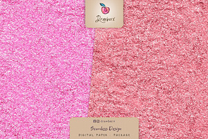 Pink Seamless Glitter Texture 098 DX