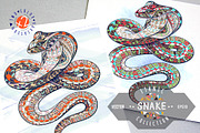Ethnic Collection: Snake, an Animal Illustration by ArtoJoy (Thumbnail 1 of 5)