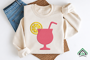 Coastal Summer Embroidery Design, a Solid Icon by Craft Nest (Thumbnail 3 of 6)