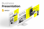 Grizly - Business Google Slide Templ, a Presentation Template by Dens Creative Studio (Thumbnail 2 of 12)
