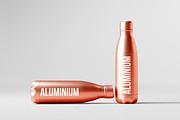 Aluminum Water Bottle Mockup Bundle, a Packaging Mockup by pmvch (Thumbnail 29 of 51)