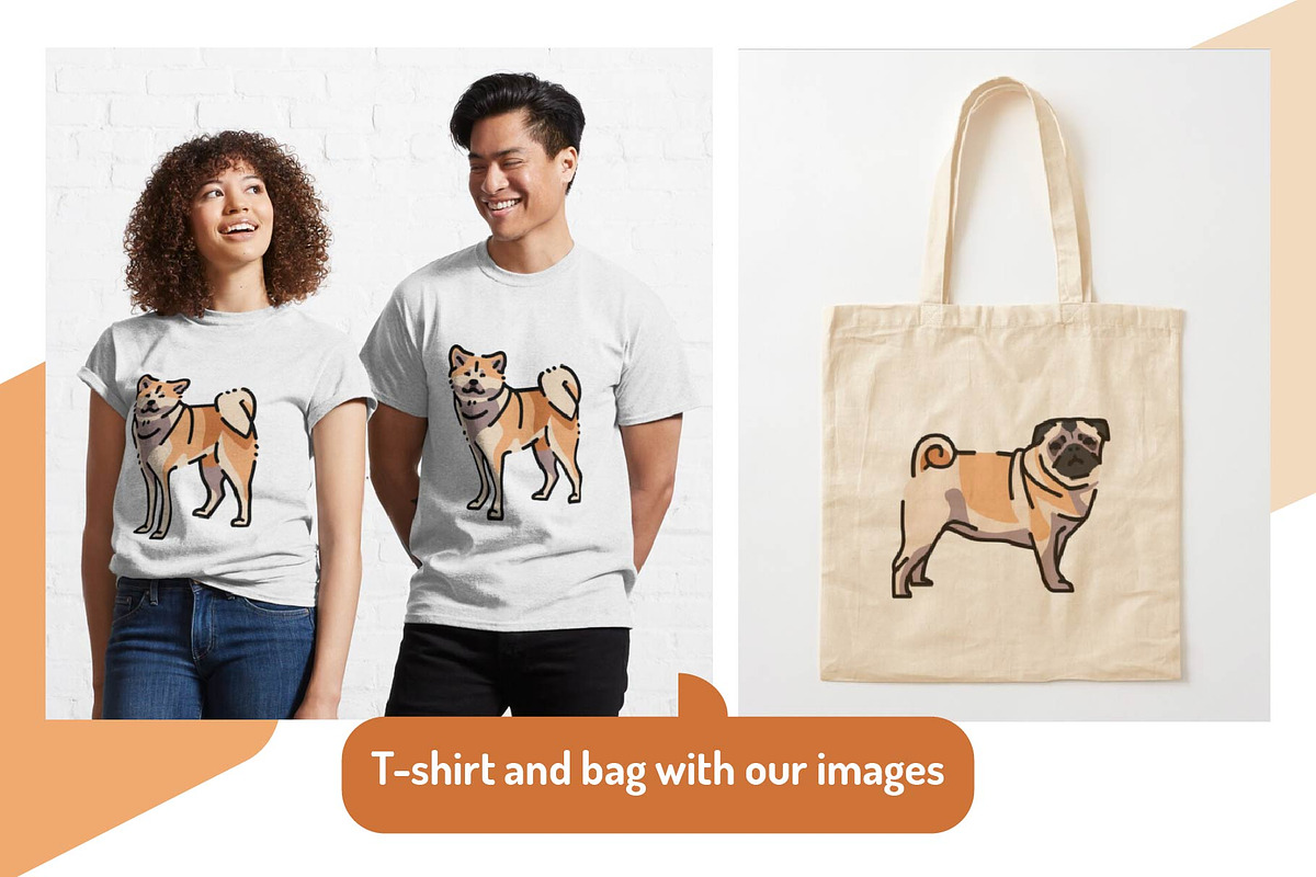 Breed dogs icons set, an Animal Illustration by Backwoods_studio (Photo 9 of 10)