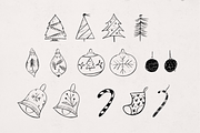 Christmas Doodles and Wallpapers, a Food Illustration by Marinastu (Thumbnail 6 of 10)