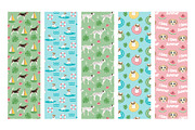 Funny colourful summer dog patterns, a Pattern Graphic by RevolutionizZed (Thumbnail 8 of 9)