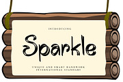 Sparkle, a Blackletter Font by Gia Letter (Thumbnail 1 of 5)