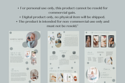 UGC Portfolio Website Canva Template, a Landing Page Template by Wixify Studio (Thumbnail 7 of 8)