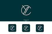 Alphabet Letters Icon Logo CY or YC, a Graphic by art_creater (Thumbnail 1 of 2)