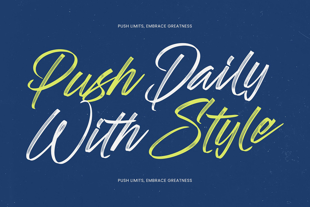 Ghaya Dalton Bold Brush Font, a Script Font by stylishtype.co (Photo 10 of 20)